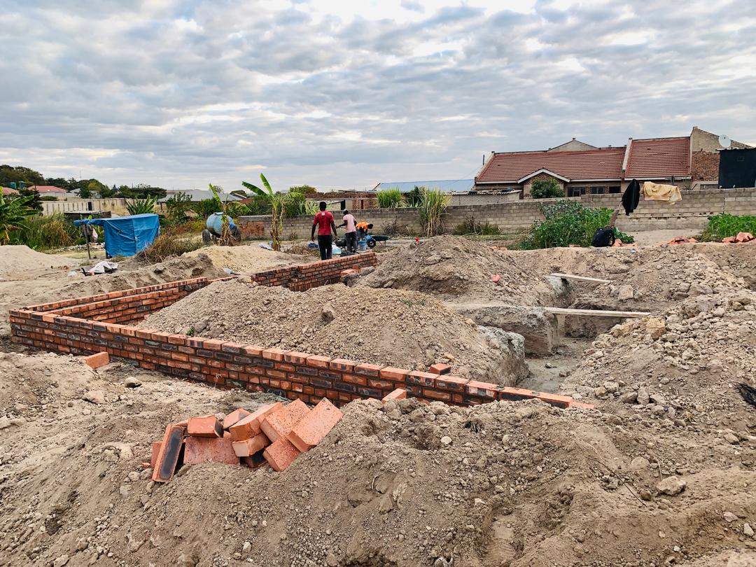 Construction project - foundations